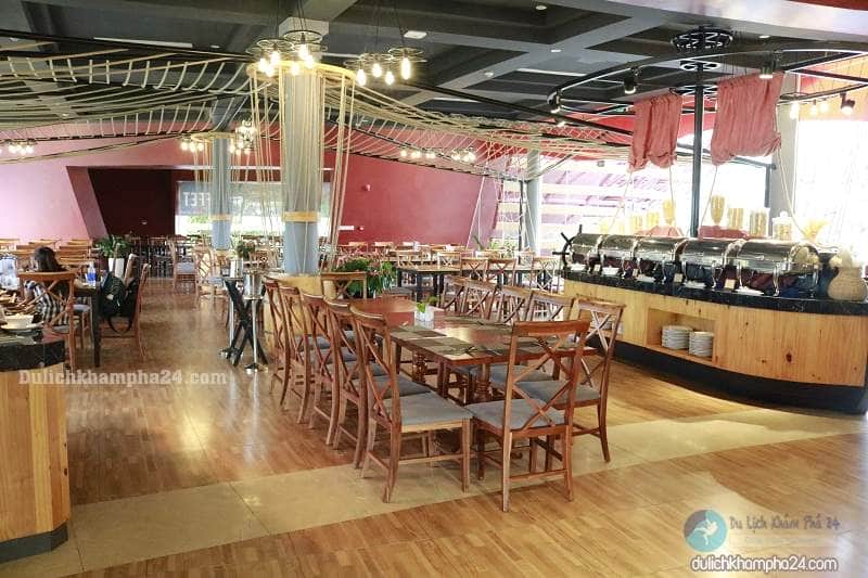Nhà hàng Buffet Deliland trong Vinpearl Land Nam Hội An có giá 288k